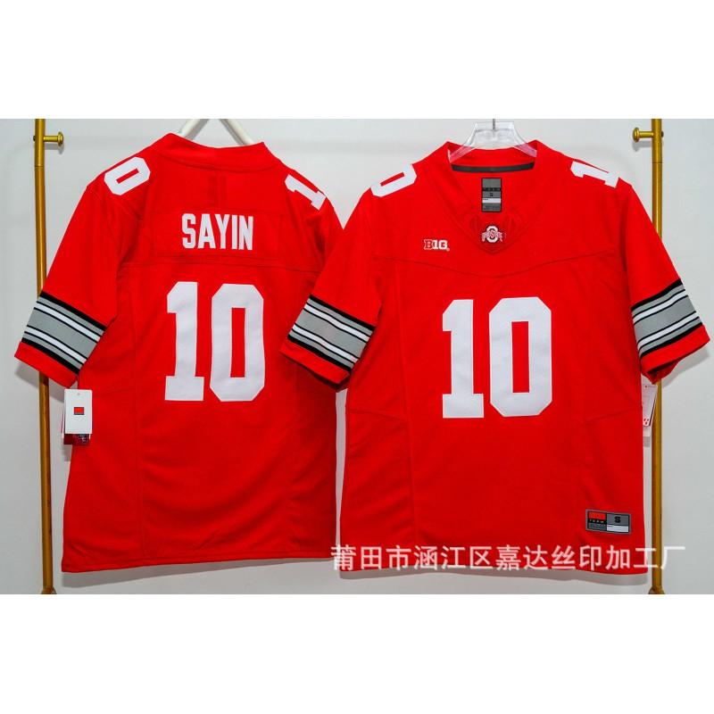 Ohio State Buckeyes NCAA College Football Jersey Mens Third Generation Authentic Style Team Sport Apparel
