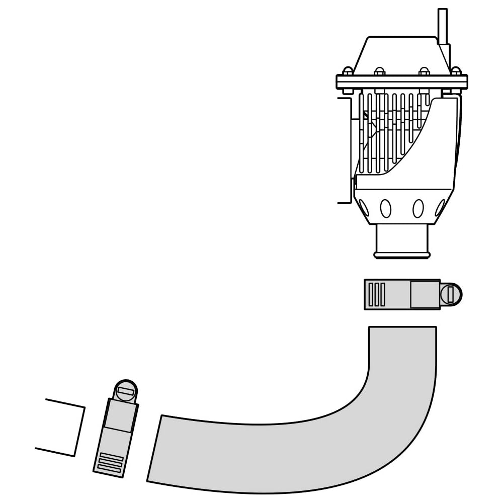 Hks Super SQV4 Blow Off Valve Kit with Suction Return Set for Skyline ER34 ECR33 RB25DET 71008-AN020V
