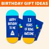Zmart Birthday Gift Ideas Socks - Gifts for 13-19 Year Old Teen Girls Boys