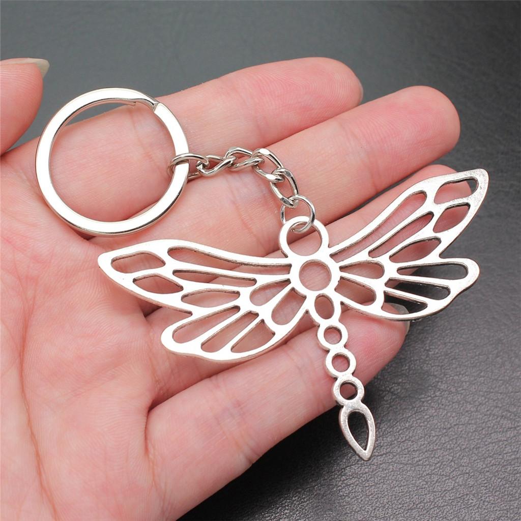 Bee Butterfly Garden Insect Keychain for Friends Hot Sale Modern Bridesmaid Gift Dainty Daily Use Accessory