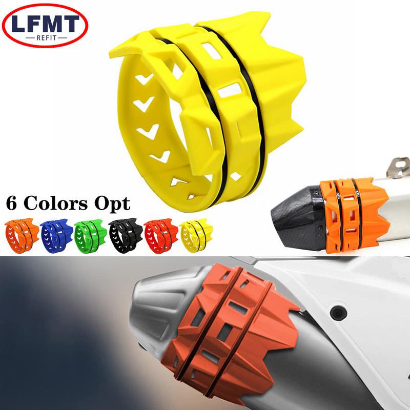 Universal Exhaust Protection Cover Motorcycle Exhaust Muffler Protector Guard For KTM SX EXC XC EXCF XCF Motocross Dirt Pit Bike