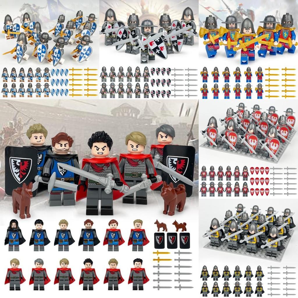 99 Piece Medieval Knight Castle Building Blocks Set For Creative Military Playtime