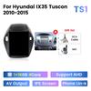 Compatible with 2010-2015 Hyundai IX35 Vertical Screen Android Navigation System for Reverse Imaging.