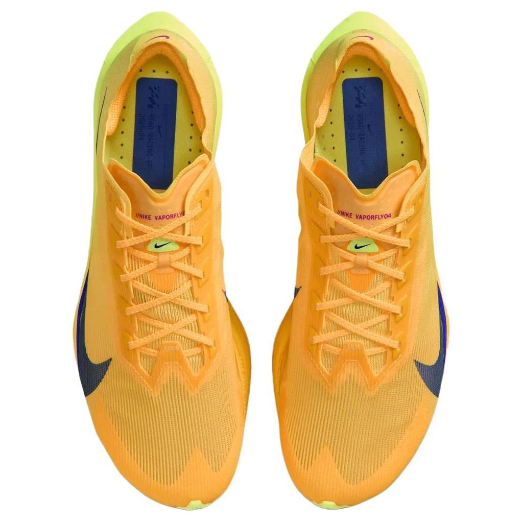 Nike ZoomX Vaporfly 4 Limon Darbesi Erkek Spor Ayakkabı Sarı Lazer-Turuncu Volt-Buz HF6414-800