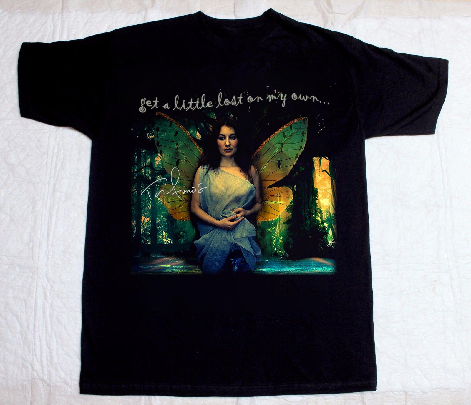 Rare Tori Amos Butterfly Gift For Fan Black S-4XL T-shirt S