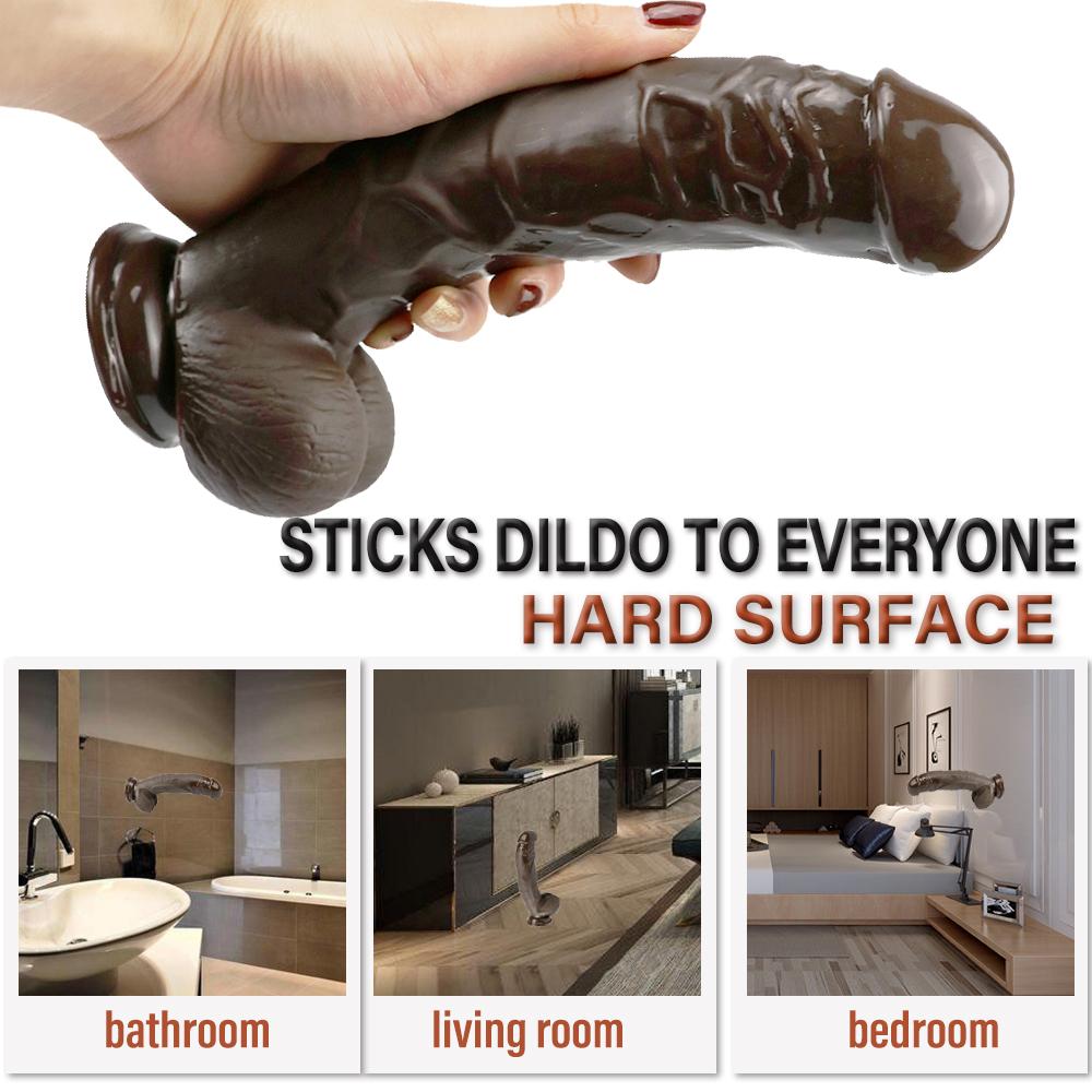 MoDi Femei Bărbați Gay Sex Tool Dildo Ventuză Dildo Femeie Jucării