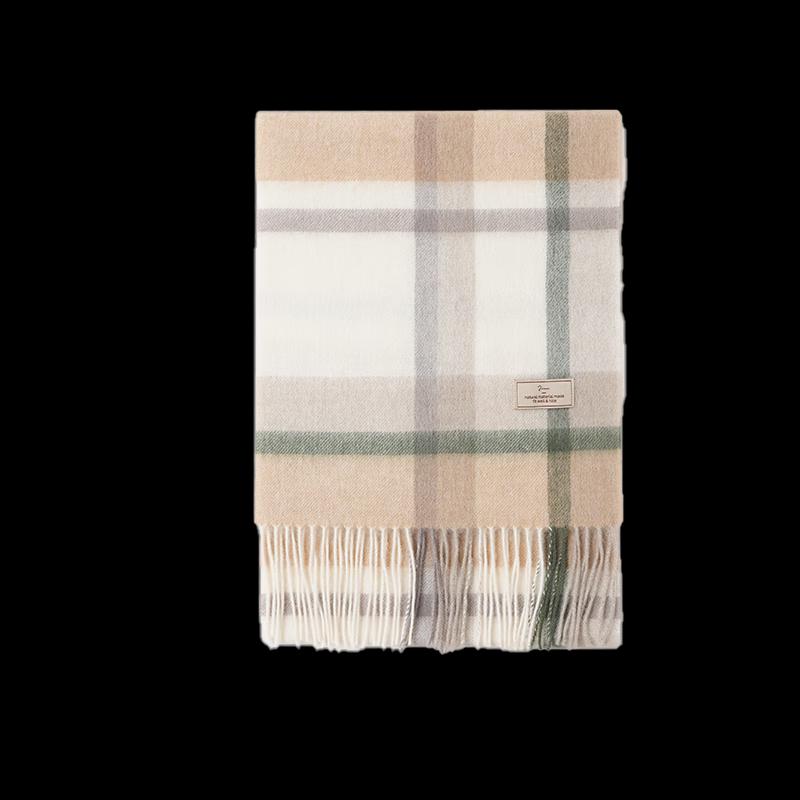 JIUMU Women's Pure Wool Scarf & Shawl