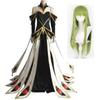 Code Geass CC Kostium Cosplay I Peruki Lelouch z Buntu C.C. Kombinezony Hangyaku No Lelouch Królowa CC Kaftan