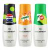 Zestaw 3 Syropów Do Wody Sodastream Pepsi Max Lime + Mirinda + 7Up Free