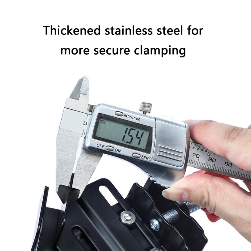 Sturdy Stainlesses Steel Materials 90 Degree Corner Clamp Accessory for Practical Woodworking and Metal Framing