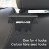 IXEA6 Double Head Hooks Car Seat Back Storage Hook For Mercedes Benz AMG W205 W204 W206 W213 W212 W211 W222 W221 W177 W176 X253 X254 W