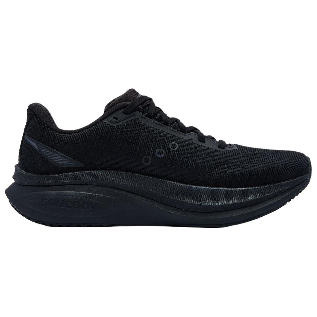 Saucony Tide 4 Versatile Comfortable Breathable Rebound Running Shoes Unisex sneaker Black S28279-3