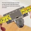 Metal Measuring Tape Clip Holder Precise And Clear Measuring Tool Woodworking Positioning Accessories Wood Measure Locate Tools