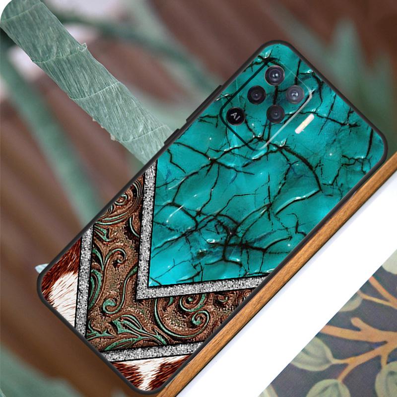 Western Cowgirl Cowboy Boho Aesthetic For OPPO A53S A57S A54S A38 A78 A58 A79 A15 A17 A77 A16 A76 A96 A52 A72 A5 A9 A94 A74 Case