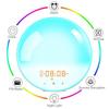 Smart Sunrise-Sunset LED Alarm Clock with Color-Changing Night Light