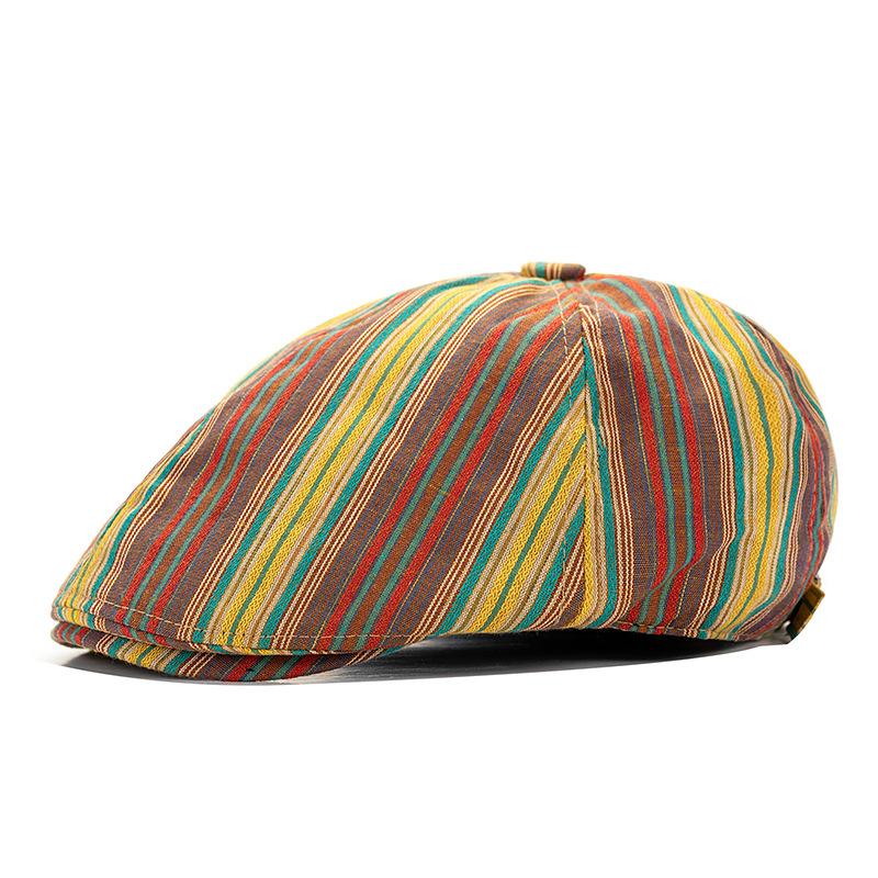 

Forward Hat Men s Artsman Hat British Style Vintage Newsboy Hat жовтий