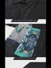 Men's Fashionable Long-Sleeve Spring/Autumn Shirt - Trendy Color-Blocked Top, Youthful Loose-Fit Jacket