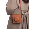 Weiche Kameratasche Tasche PU-Lederhülle mit Schultergurten für Wide Instants Kamera Hülle