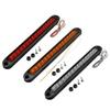 15 LED Brake Light Bar Marker Light Tail Light Bar Rear Signal Lights for Trailer Trucks Boats Lamp Accessories