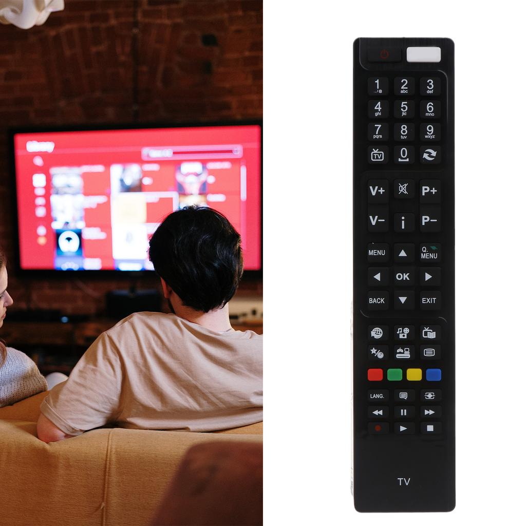 Telecomandă pentru Smart TV de uz casnic RC48125 Negru pentru RC48127 TX-40CX400 TX-40CX400B TX-48CX400 TX-48CX400B