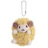Cartoon Anime Style Lamb Keychain Plush Mini Size Sheep Backpack Charm  For Car Decoration