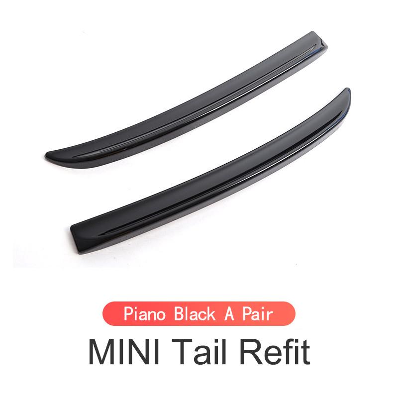 

Задний спойлер с удлинителями для Mini Cooper F56 F55 2014+ S /JCW спойлер красный карбон черный цвет автозапчасти стиль чёрный