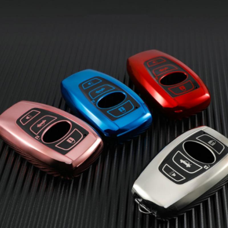 New TPU Car Smart Key Case Cover Shell Fob For Subaru BRZ XV SV Forester Legacy Outback Crosstrek Impreza WRX Ascent Accessories
