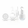 Colorful Party Lights Voice Activated Energy Saving Decorative Lamp Portable USB Charging RGBW Lamps Birthday Activities Christmas decorations