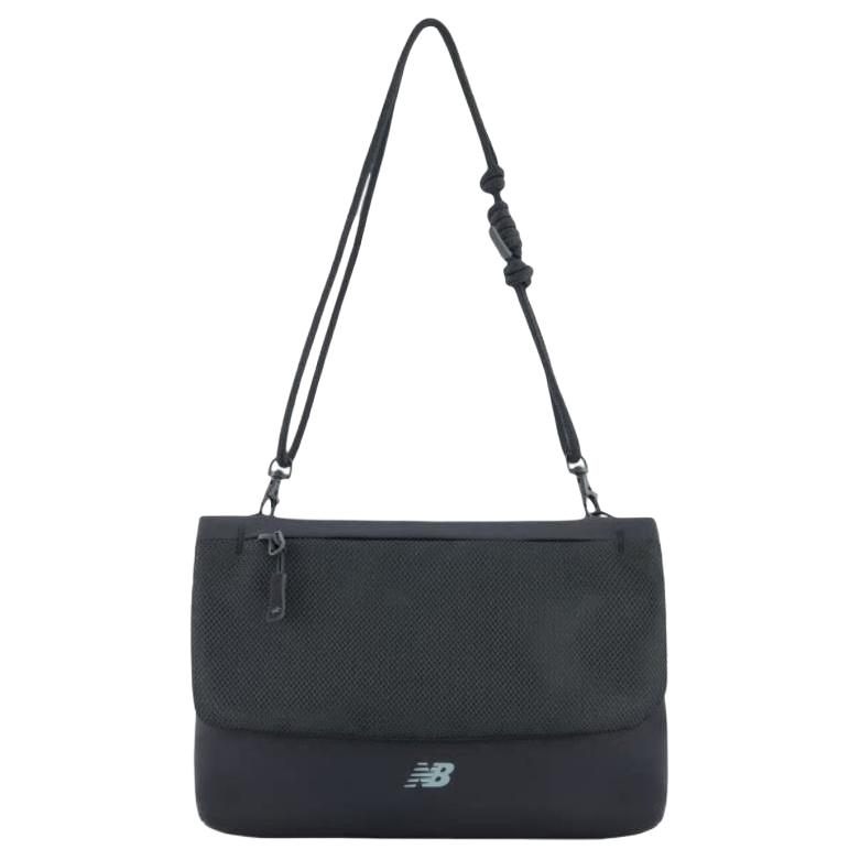 New Balance Fabric Crossbody Bags Unisex Black AC8277K