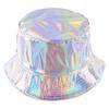 New Two-Sided Golden Silver Foldable Unisex Bucket Hat Women Street Personality Fisherman Cap Outdoor Men Hip Hop Panama Hats