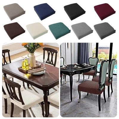Removable Jacquard Chair Seat Covers Washable Anti-Dust Chair Covers  Chair Cushion