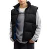 COACH Down Vests Men's Black Stand Collar Moderate (Unisex) Down Vests CER03 BLK