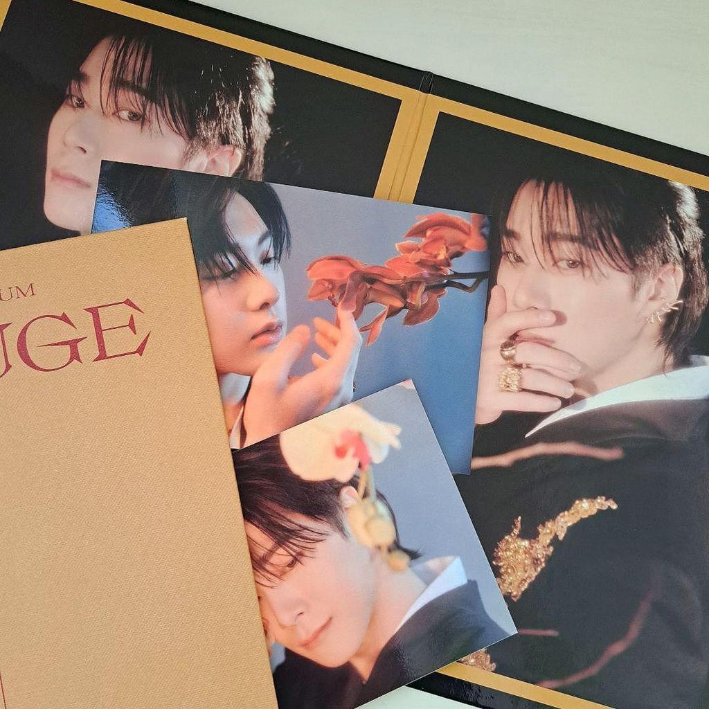 [USED] REFUGE Album Photo Book Trading Card SWITCHON Postcard Moonbin