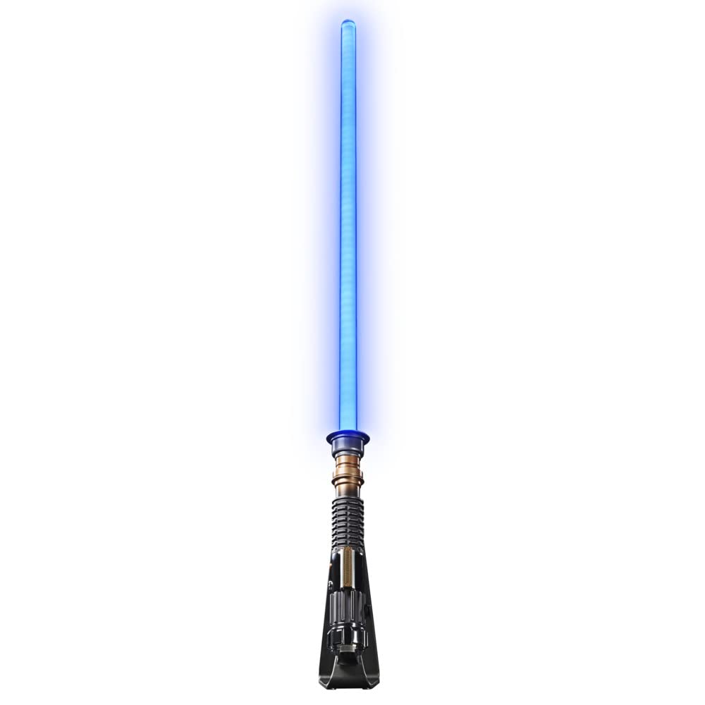 Hasbro Star Wars Black Series Obi-Wan Kenobi Force FX Elite Lightsaber F3906, Authentic, Powered, Advanced LED, and Sound Effects