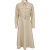 VEROMODA 2025 Autumn A-Line Shirt Dress with Detachable Belt