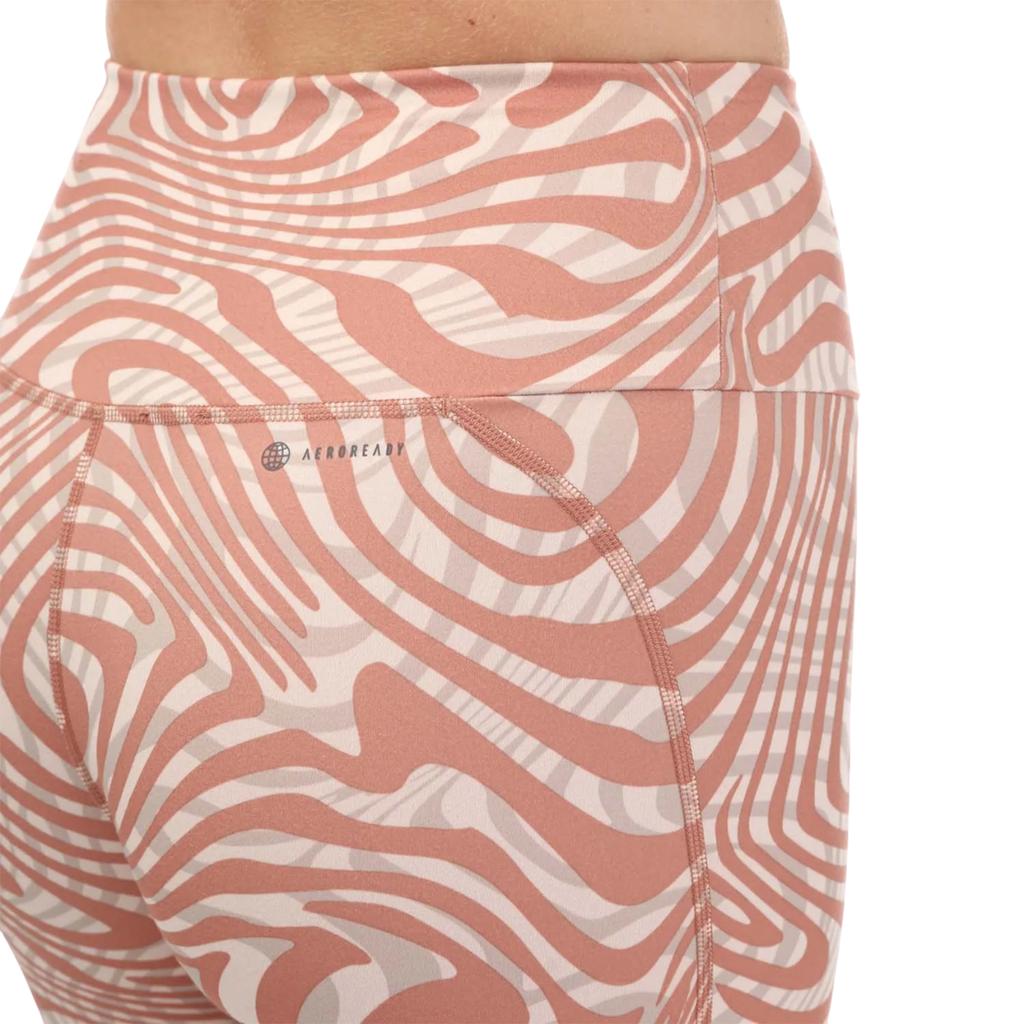 Adidas Dámské/Dámské Základní Zebra Vzor Jóga 7/8 Legíny