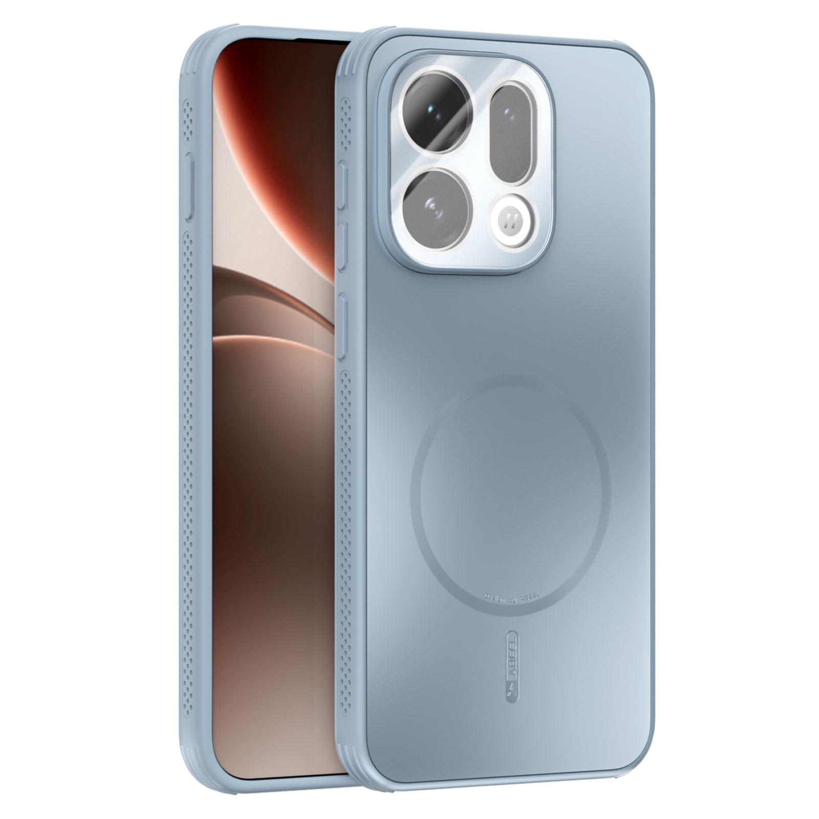 

ABEEL For Oppo Find X9 5G Magnetic Case TPU PC Cooling Matte Phone Back Cover with Lens Film