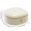 Lightweight Portable Sewing Box Plastic Casing Double-layer Sewing Box Hand Sewing Tools  Crafting