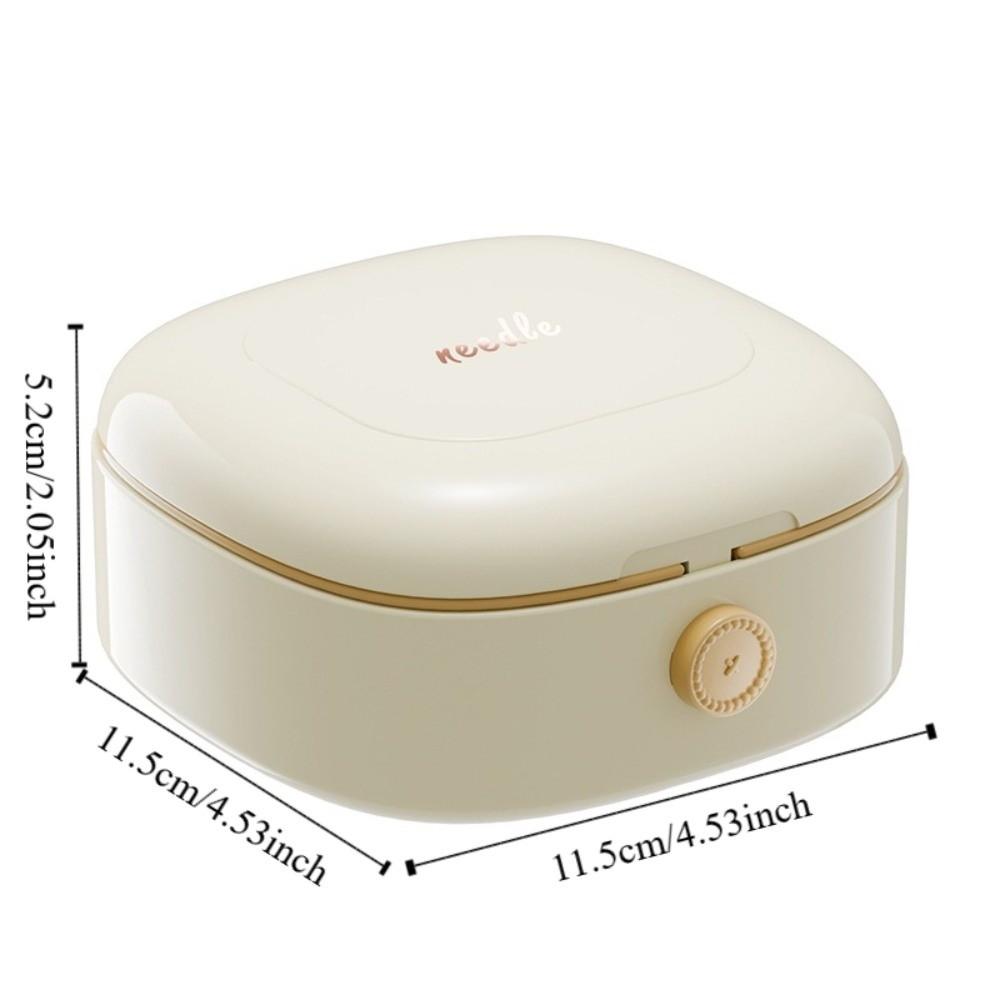 Plastic Casing Magnetic Sewing Kit Lightweight Hand Sewing Tools Portable Sewing Box  Crafting