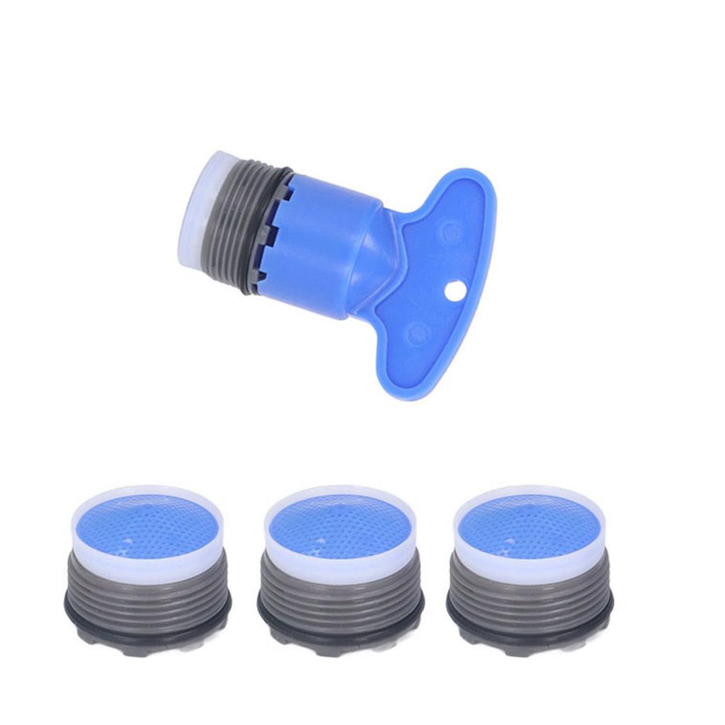 Faucet Insert Filter Aerator Flow Restrictor M18.5mm/0.73in Water Saving Faucet Replacement Part