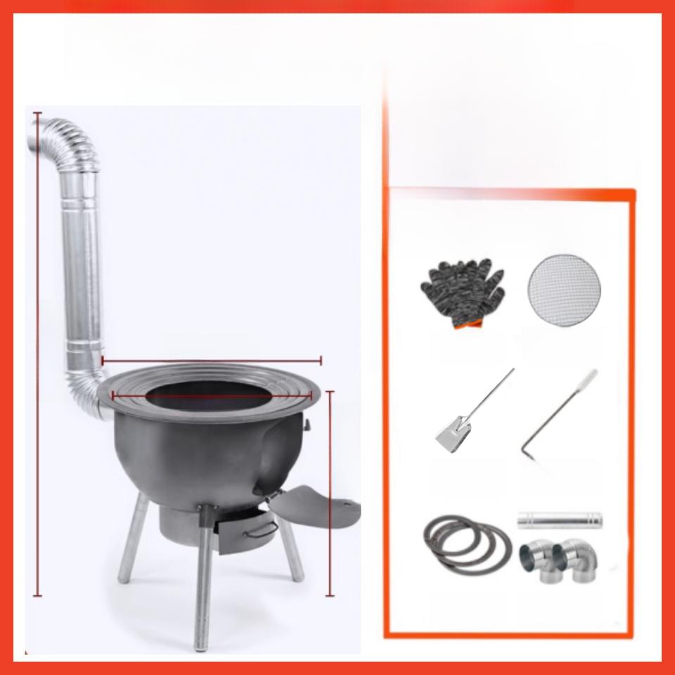 New Sle Rural Home Wood Burning Stove Portable Outdoor Large Pot Stove el Stove Equipment und Pot Stove