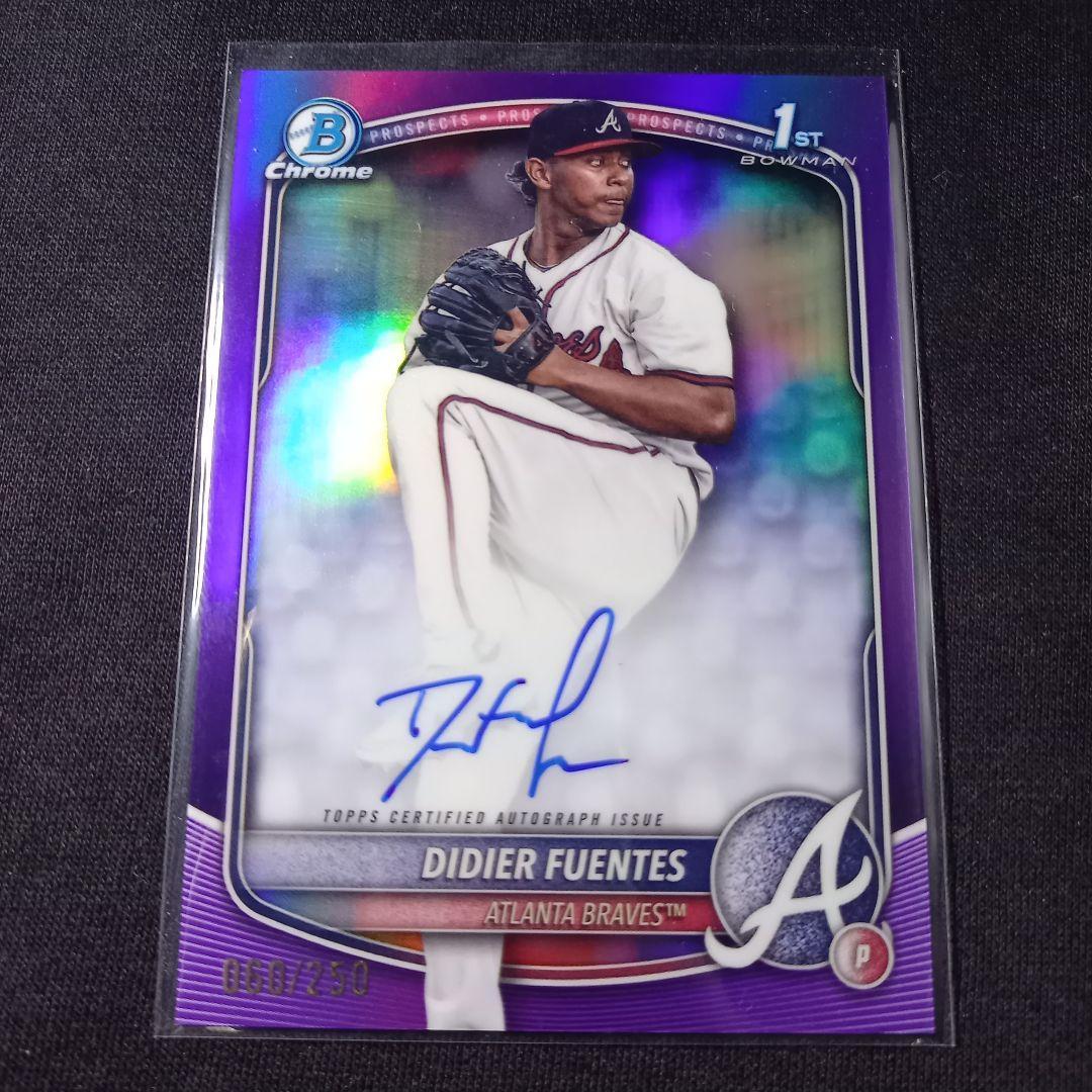 Used Limited to 250 copies] Didier Fuentes Autograph 1ST BOWMAN AUTO