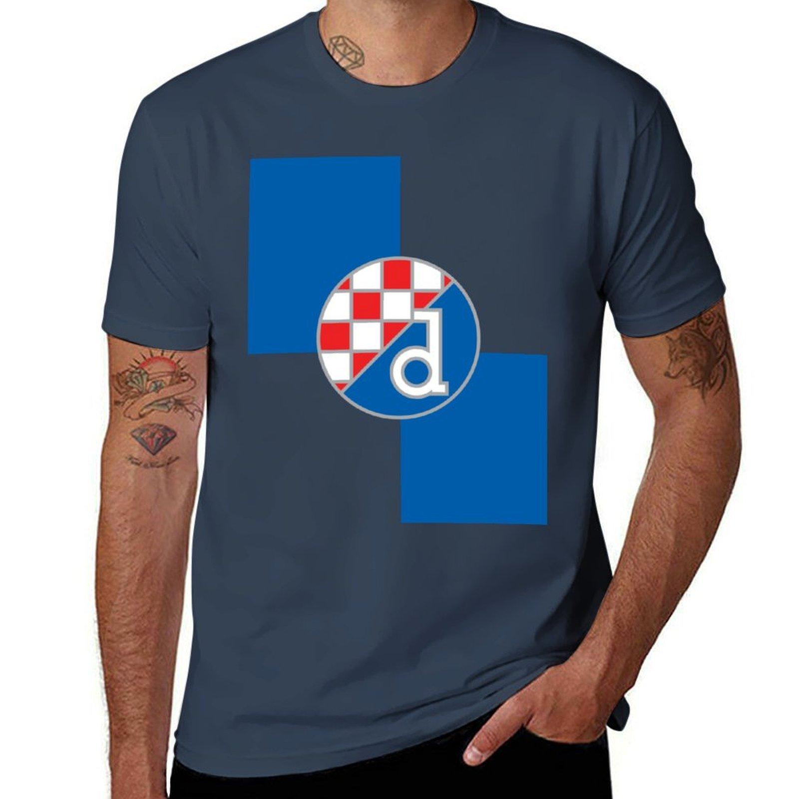 Dinamo Zagreb Football Club TShirt Big Size Simple TShirt S
