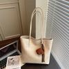 Women's bag large capacity new fashion shoulder messenger bag women's simple women's bag commuter bucket bag tote bag