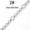 Handmade Stainless Steel O-Chain Necklace/Bracelet Twist Chain Accessories