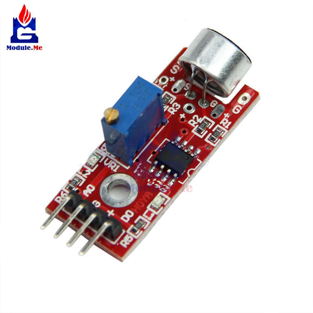 Buy 5pcs High Sensitive Microphone Sound Sensor Detection Module For ...