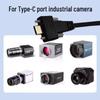USB3.1 Right-Angle Type-C Data Cable with Camera Lock, 10Gbps Transmission