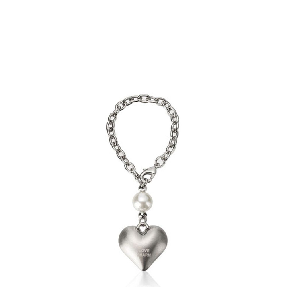 

LOVE CHARM Old Heart Charm PEARL
