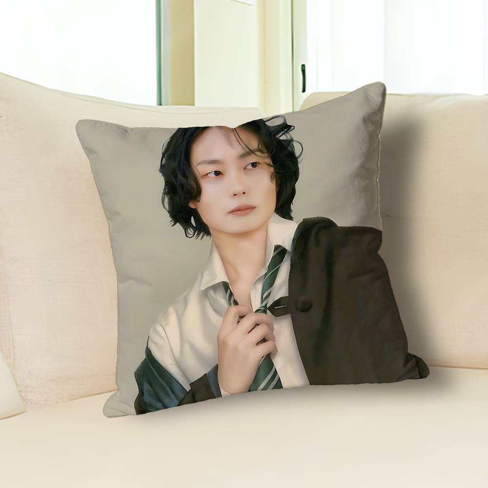 Roh J-Jae W-Wons Actor Various Sizes Square Pillow Case For Car Home Bedchamber Decor Custom Valentine gift