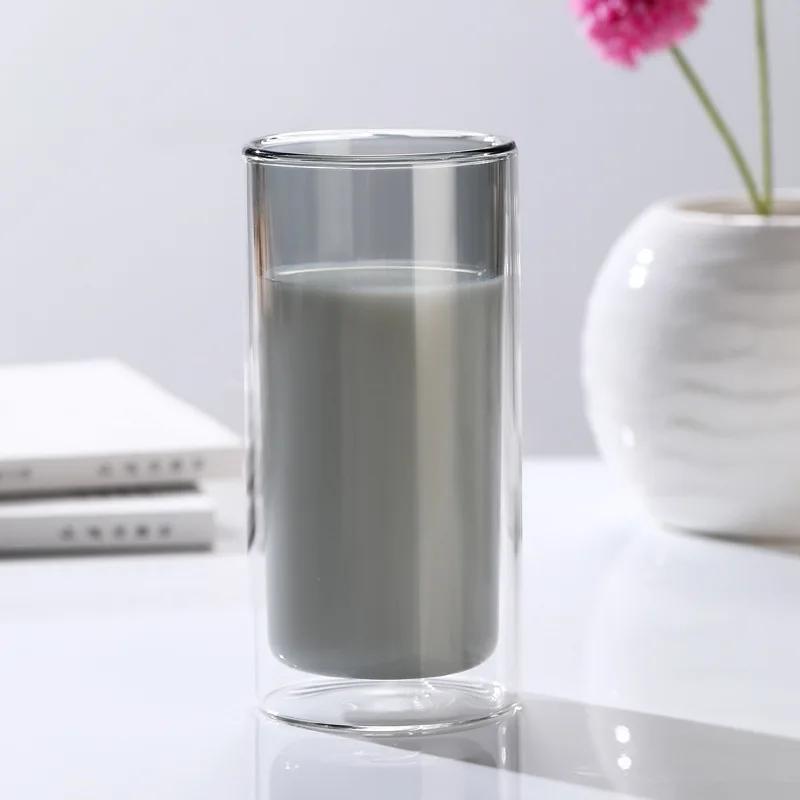 Thickened Double-layer Glass Mug Cups Cup of Coffee Glasses for Drinks Personalized Gift Unusual Tea Cup Set Cups and Mugs Beer